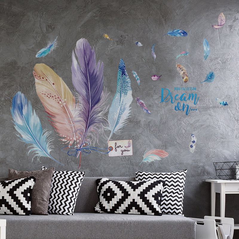 Creative Pasting Paper For Living Room Wall From Bedroom Wall