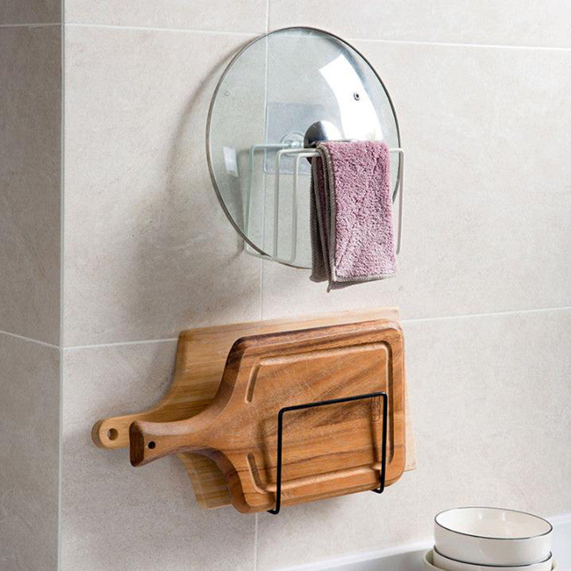 Kitchen cutting board rack