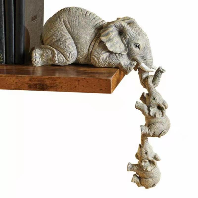 Elephant Three-piece Home Decoration